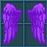 藍紫色邱比特翅膀 永久連結