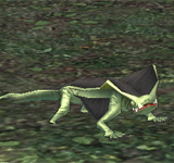 綠色森林蜥蜴 怪物永久連結