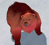 紅色雪原熊 怪物永久連結