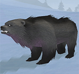 黑色雪原熊 怪物永久連結