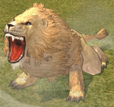 巨大獅子 怪物永久連結