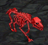 骷髏地獄犬(紅) 怪物永久連結